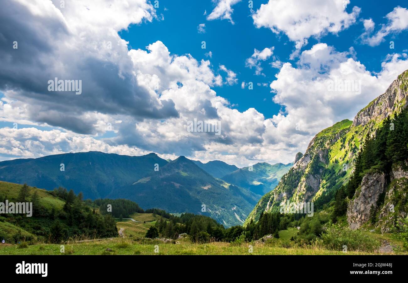 Summer day in the alps of Friuli Venezia-Giulia, Italy Stock Photo - Alamy