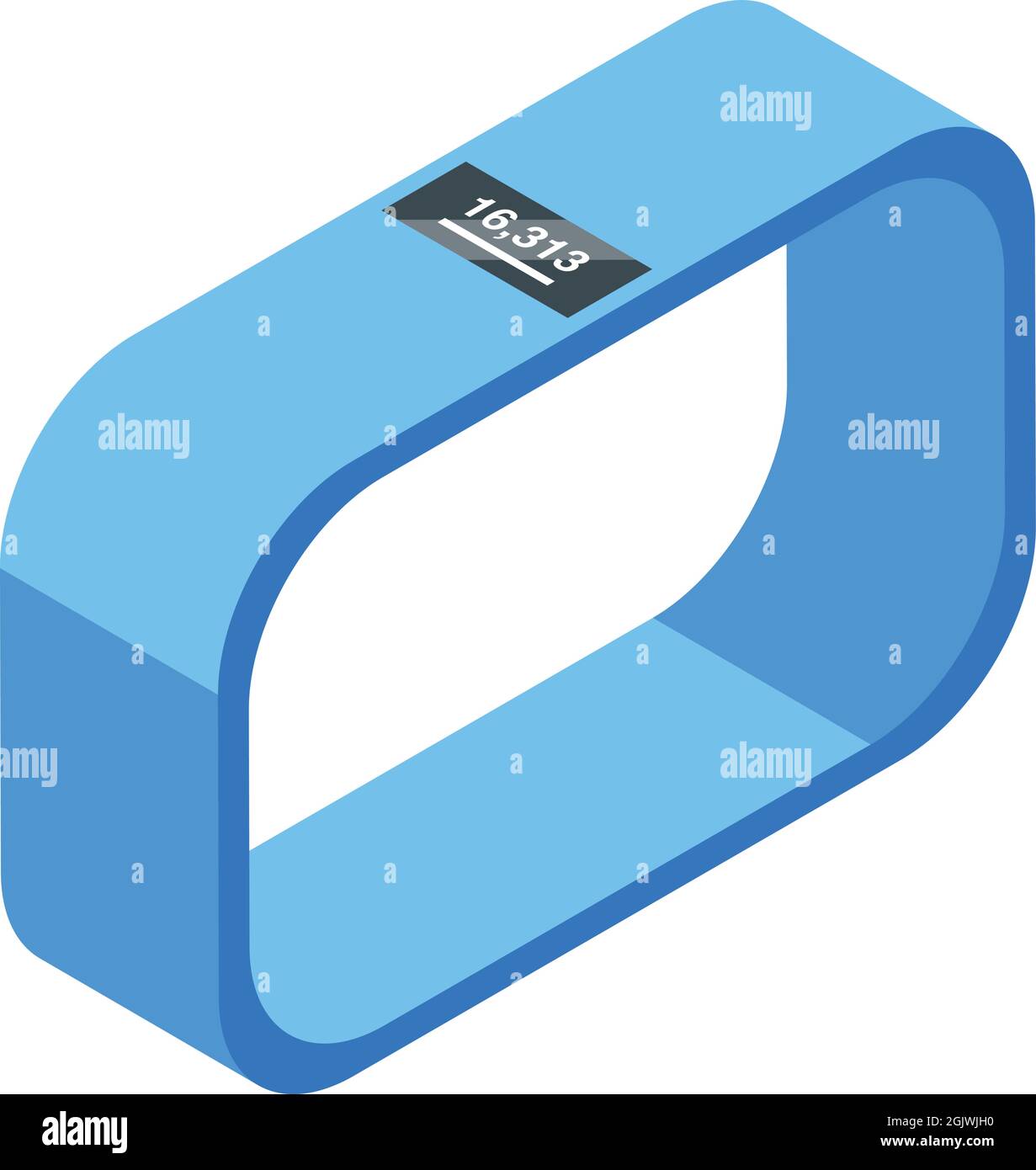 Isometric smart watch message hi-res stock photography and images - Alamy