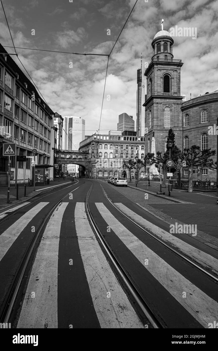 Paul church frankfurt Black and White Stock Photos & Images - Alamy