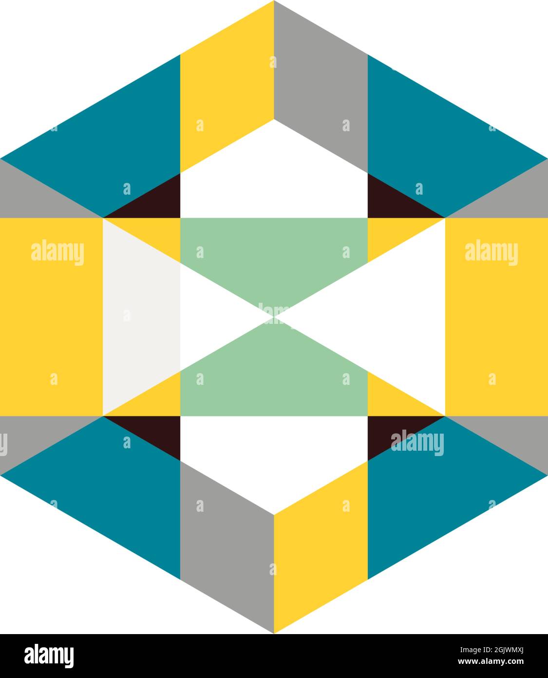 Hexagon alliance logo hi-res stock photography and images - Alamy