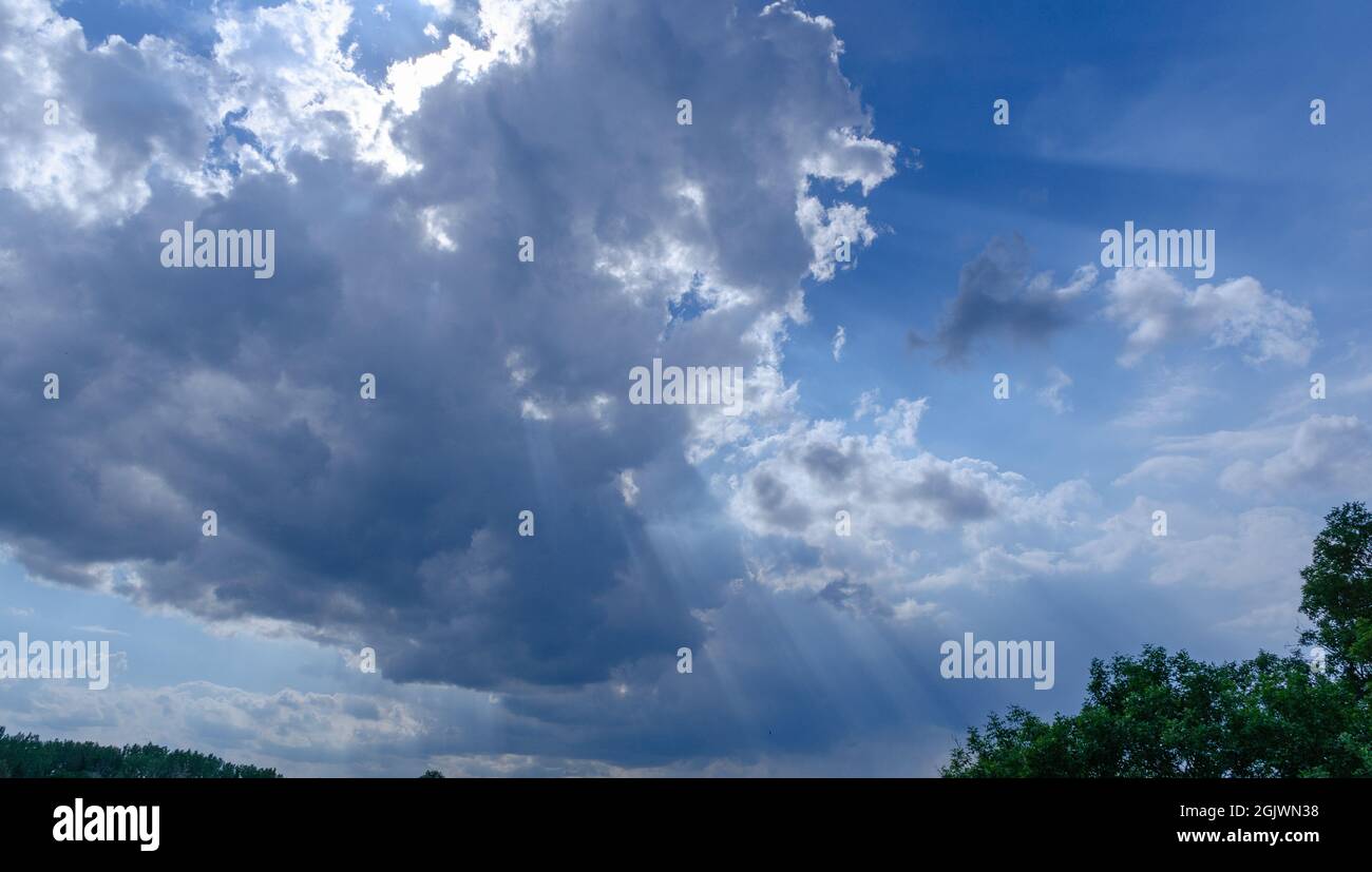blue sky and clouds Stock Photo - Alamy