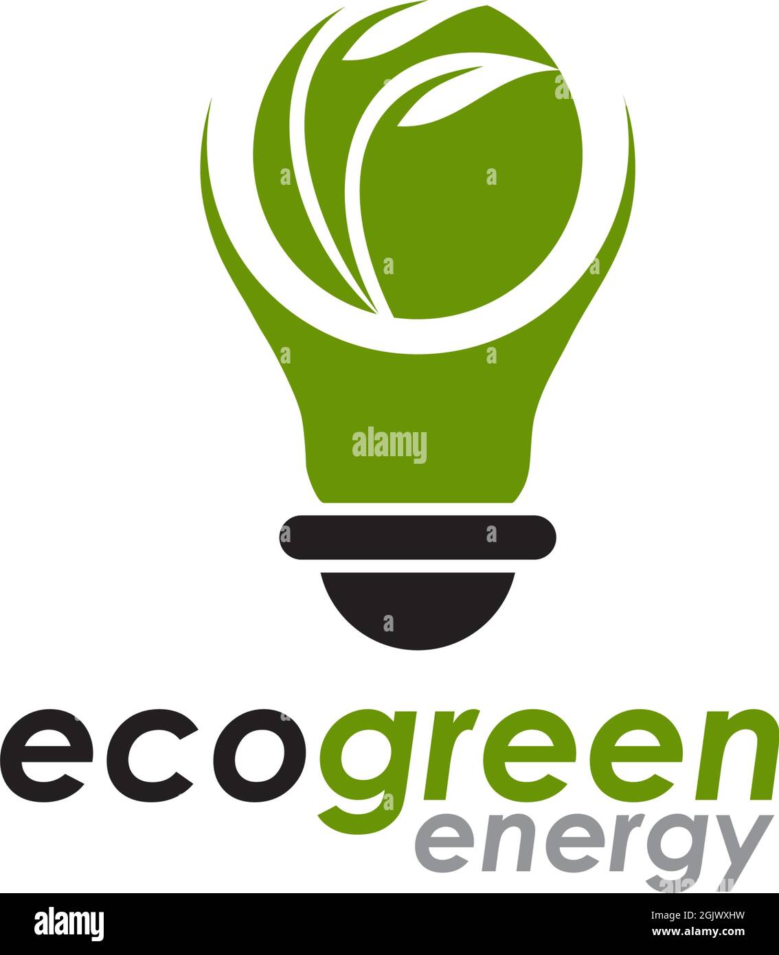 Green ecology icon design vector illustration template Stock Vector
