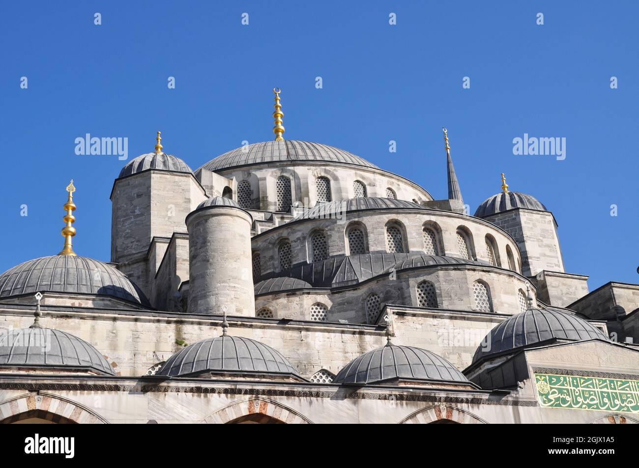 Ottoman style architecture, mosques and minarets details, Istanbul ...