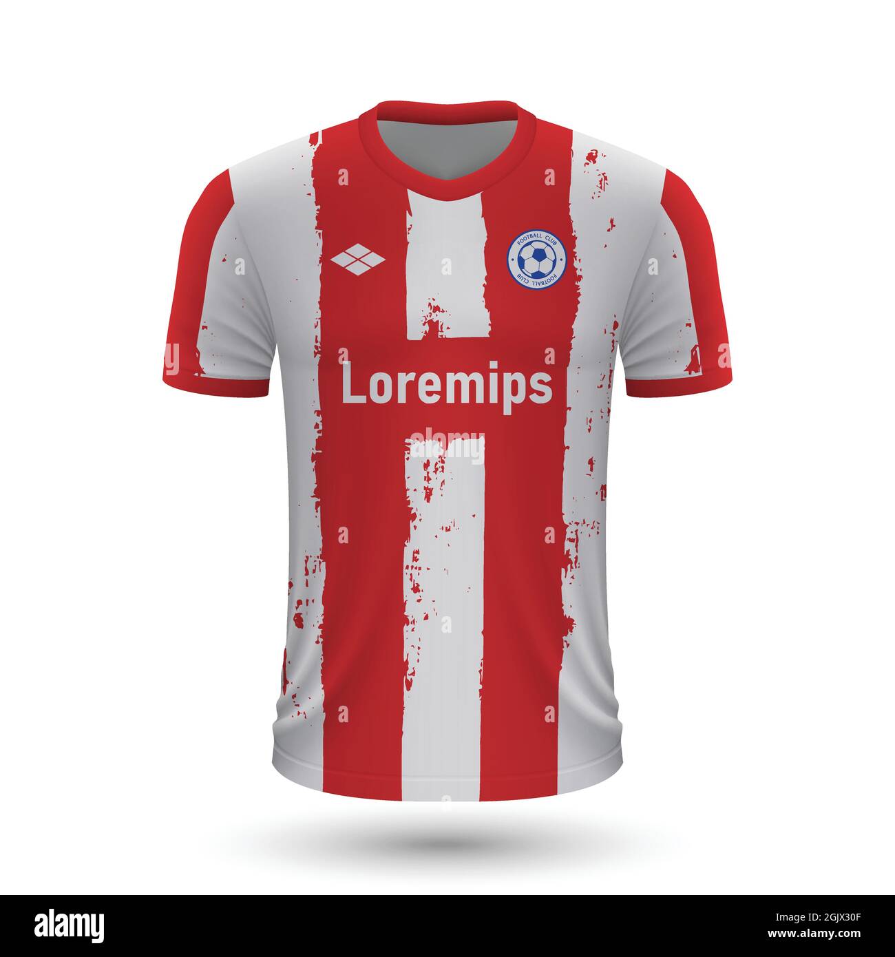 Realistic soccer shirt Atletico Madrid 2022, jersey template for football  kit. Vector illustration Stock Vector Image & Art - Alamy