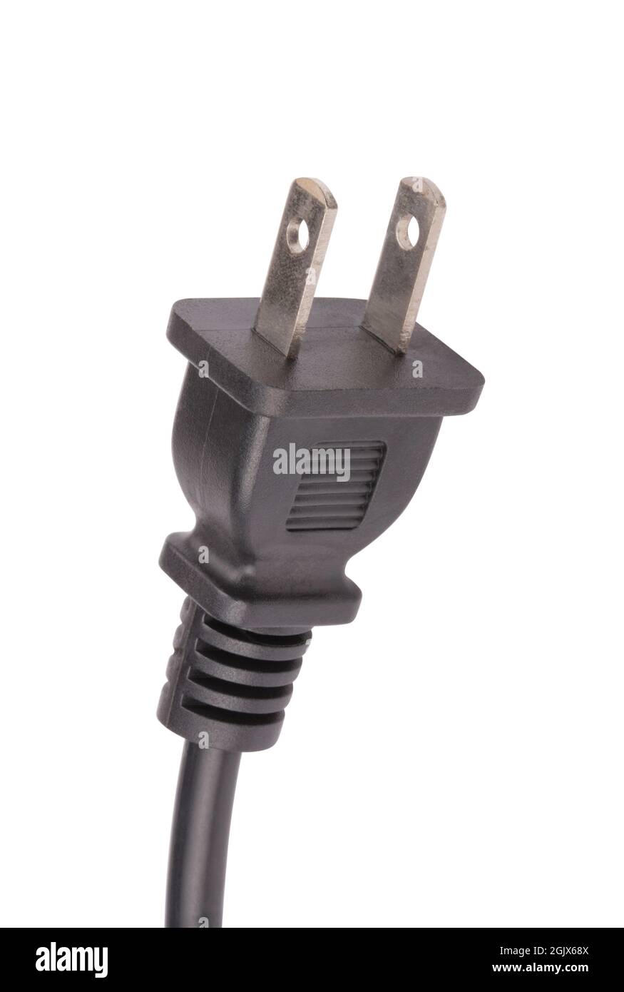 American Outlet Plug with Cord Isolated Stock Photo - Alamy