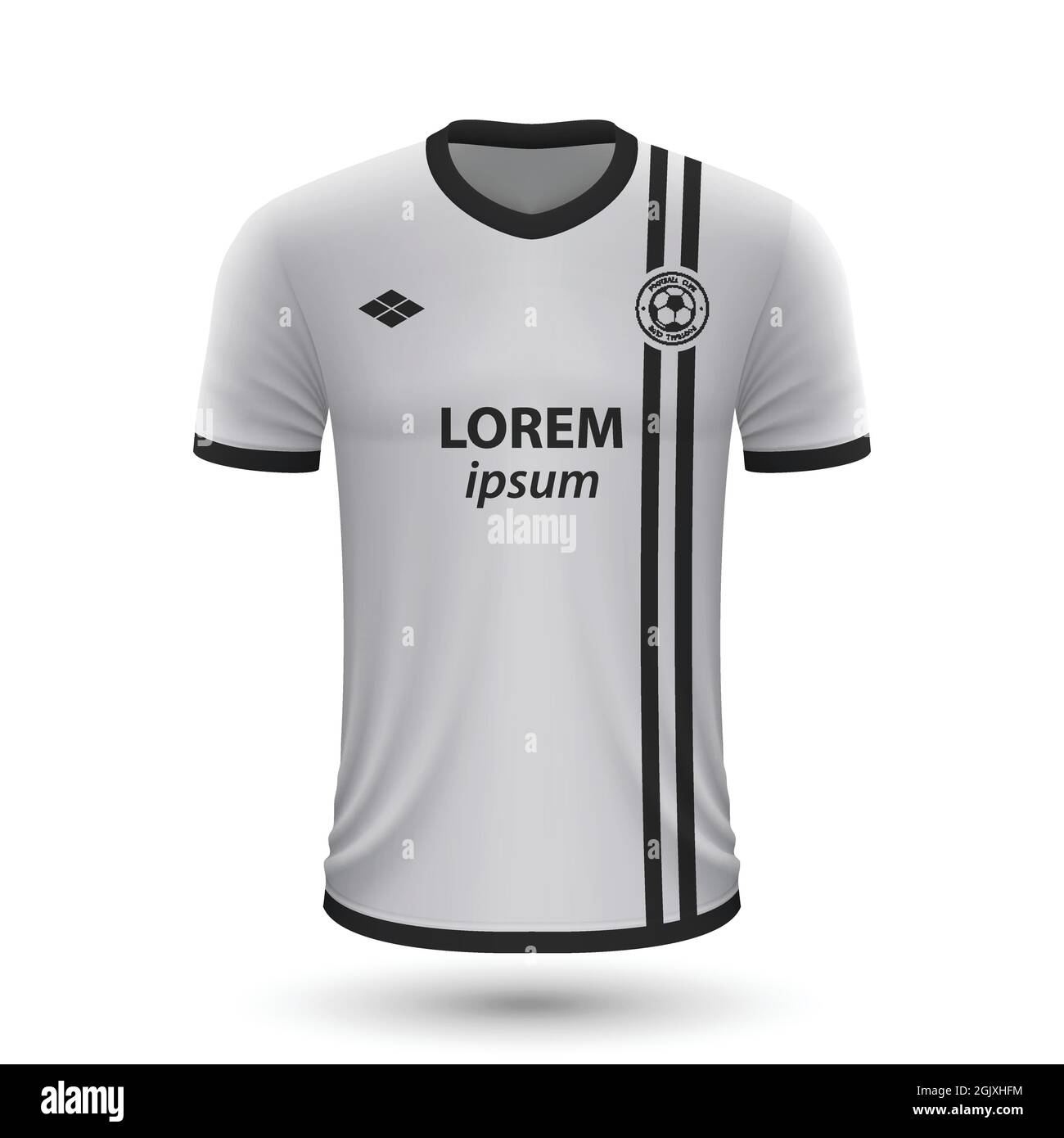 Realistic soccer shirt Spezia 2022, jersey template for football kit ...