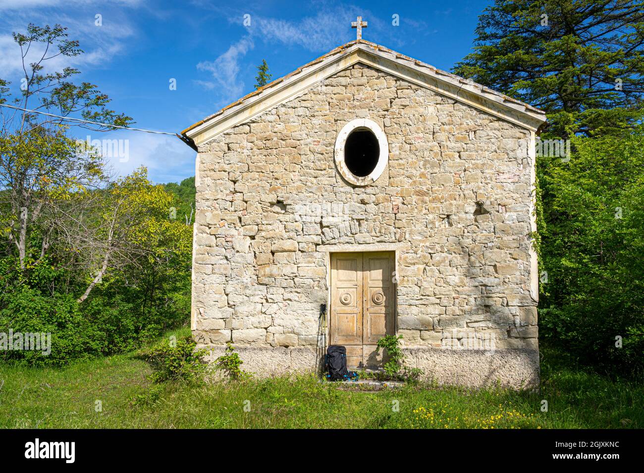 Church of Santa Caterina. Modigliana, Forlì, Emilia Romagna, Italy, Europe. Stock Photo