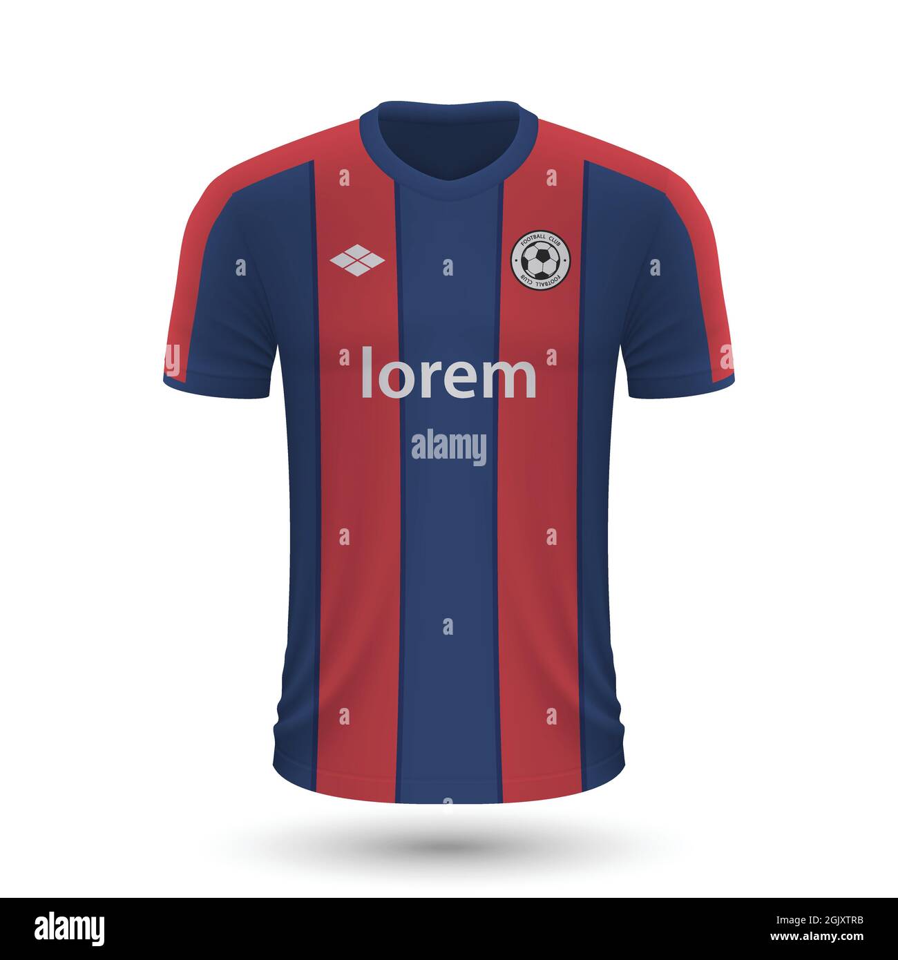 Realistic Soccer Shirt Levante 22 Jersey Template For Football Kit Vector Illustration Stock Vector Image Art Alamy