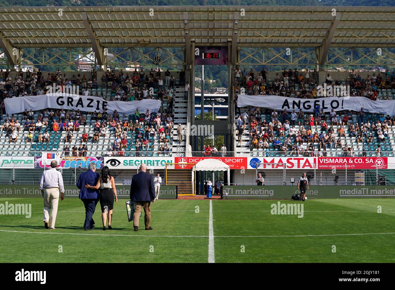 Stadio di Cornaredo / Cornaredo Stadium, FC Lugano, Google Earth