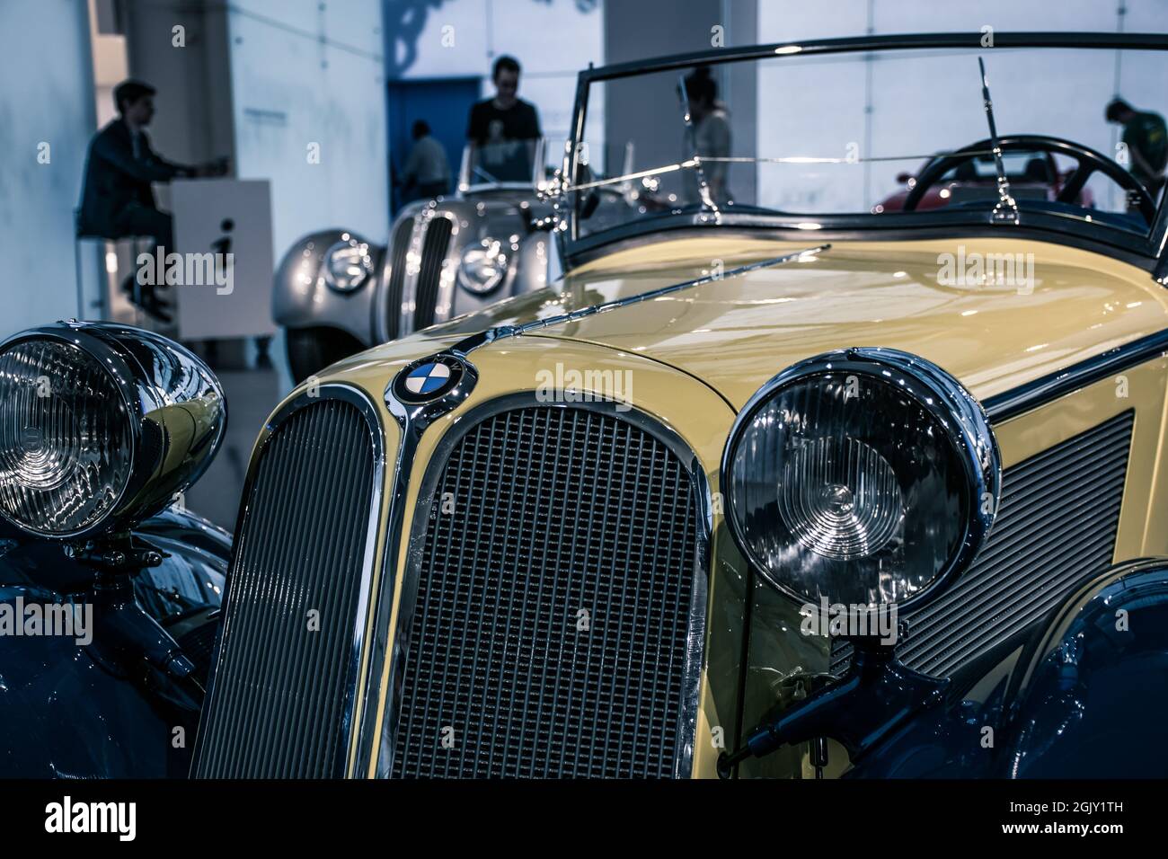 Munich/ Germany - May, 24 2019: 1939 BMW 315/1 car in BMW Museum/ BMW Welt Stock Photo