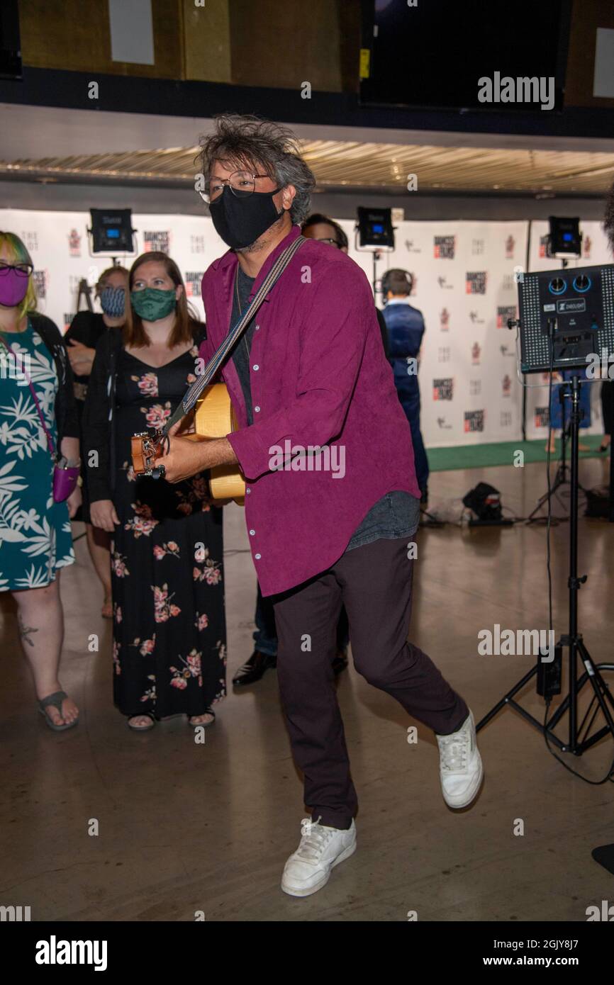 Los Angeles, USA. 11th Sep, 2021. Shawn Harris and Jon Devoto perform