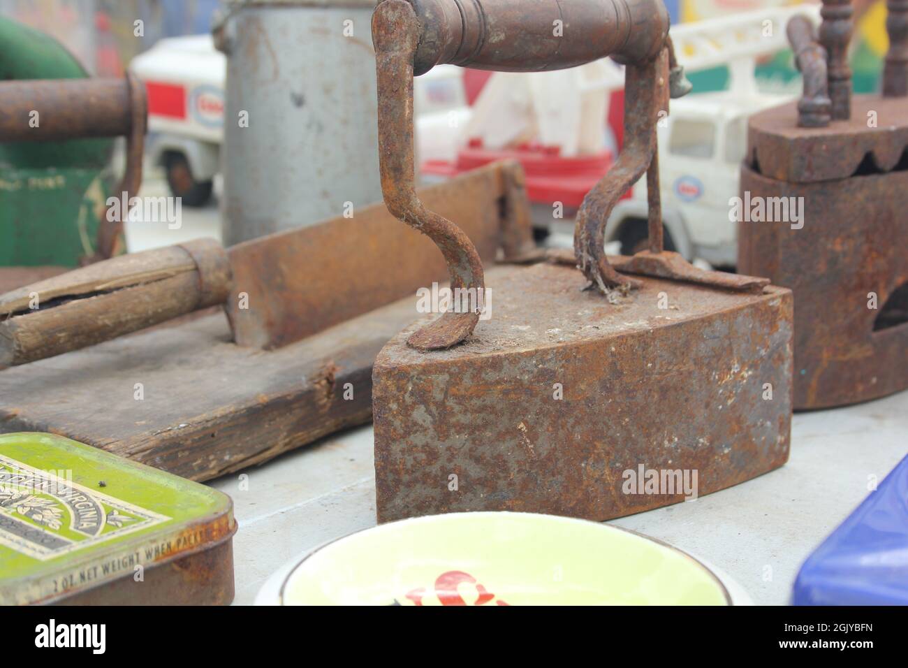 Car boot sale Stock Photo Alamy