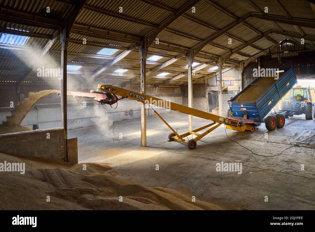 Grain elevator inside hi-res stock photography and images - Alamy