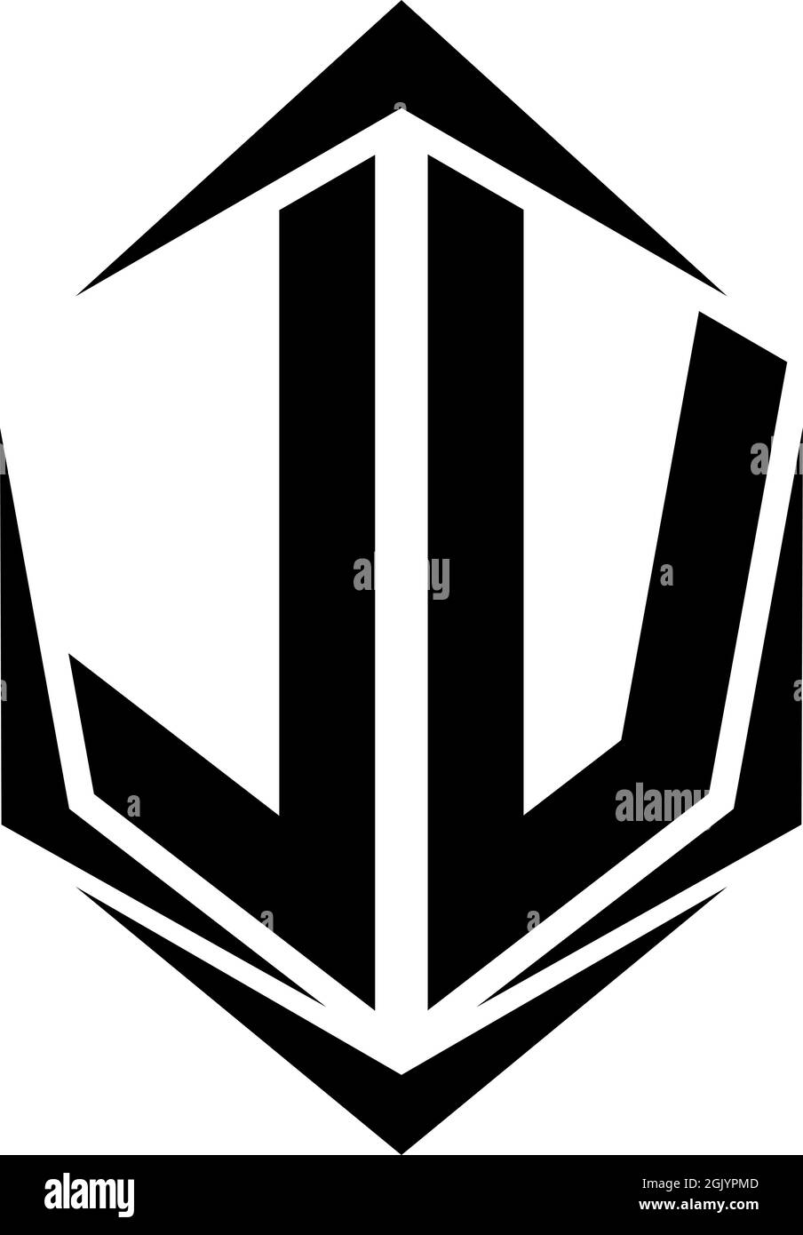 Initial LV logo design with Shield style, Logo business branding Stock ...