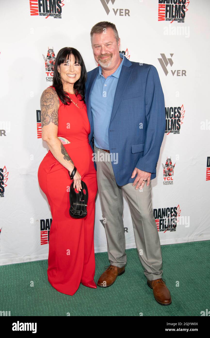 Los Angeles, USA. 11th Sep 2021. Trina Gardinier, Andrew Gardinier attend  24th Annual Dances with Films Festival Film Premiere 