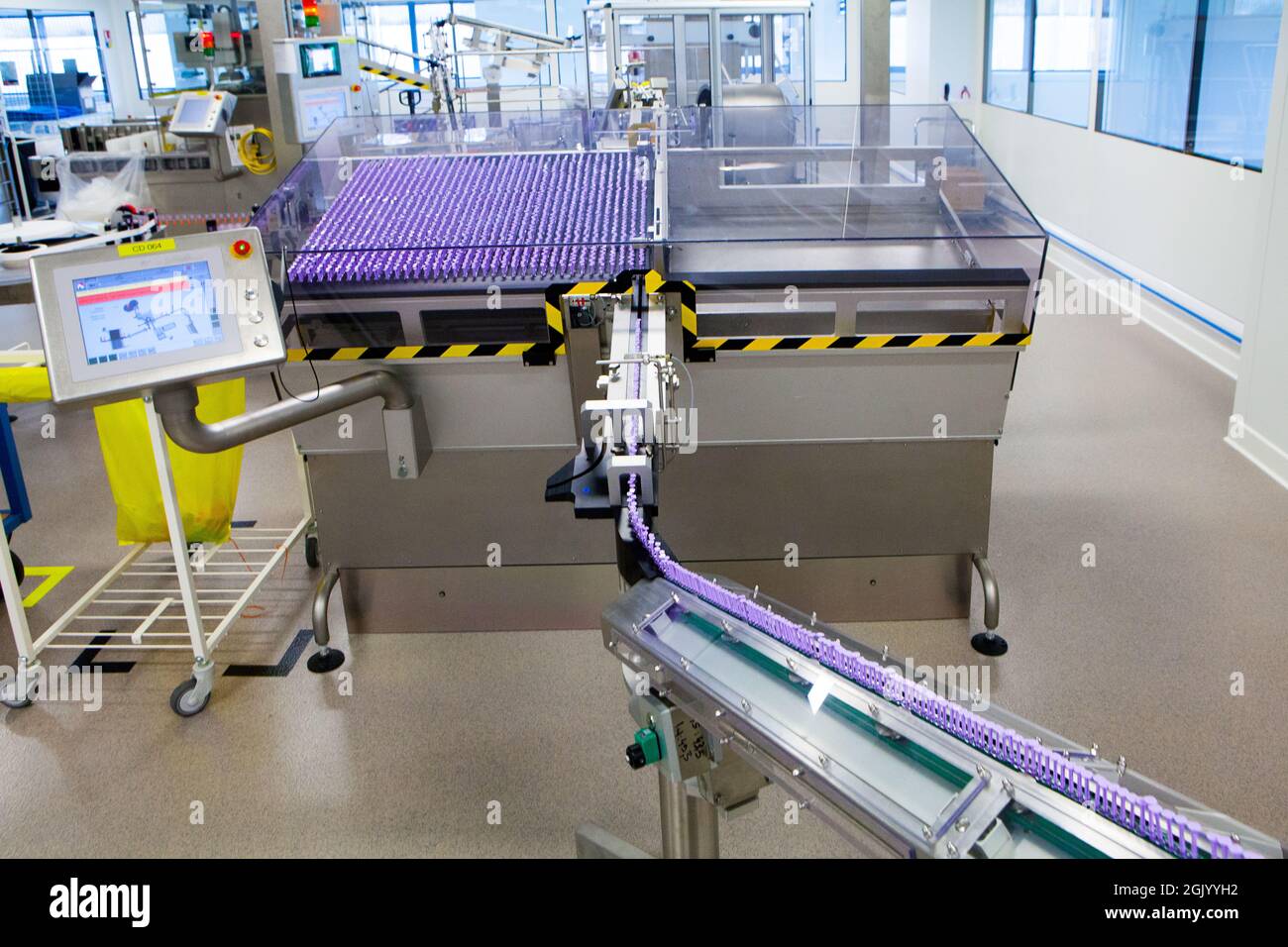 Pharmaceutical industry, manufacture of injectable preparations (pre ...