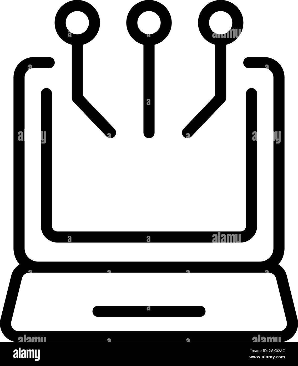 Learning software icon outline vector. Video knowledge. Digital ...