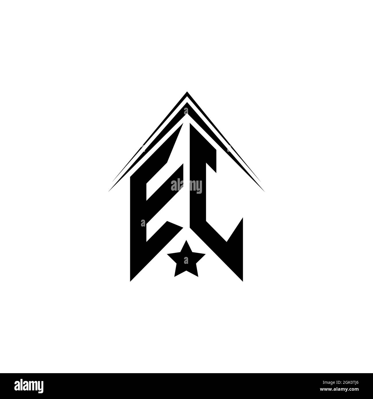 Initial EJ logo design with Shape style, Logo business branding Stock ...