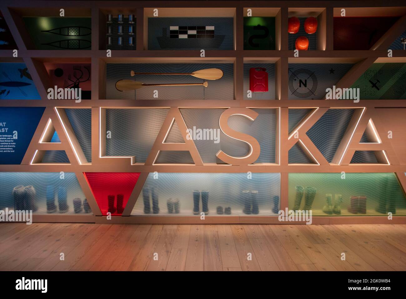 The Anchorage Museum displays art, history and education about Alaska's most populous city and