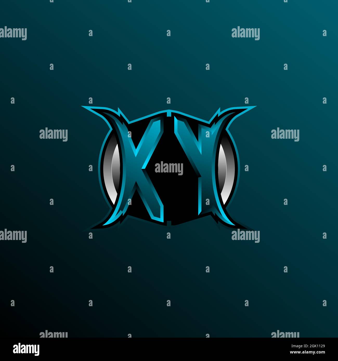 Initial XY logo design, Initial XY logo design with Circle style, Logo ...