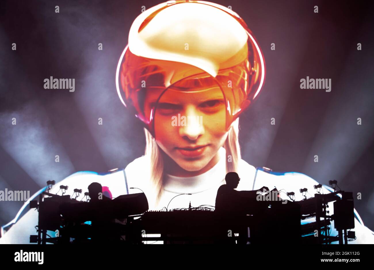 The Chemical Brothers performing at the TRNSMT Festival at Glasgow