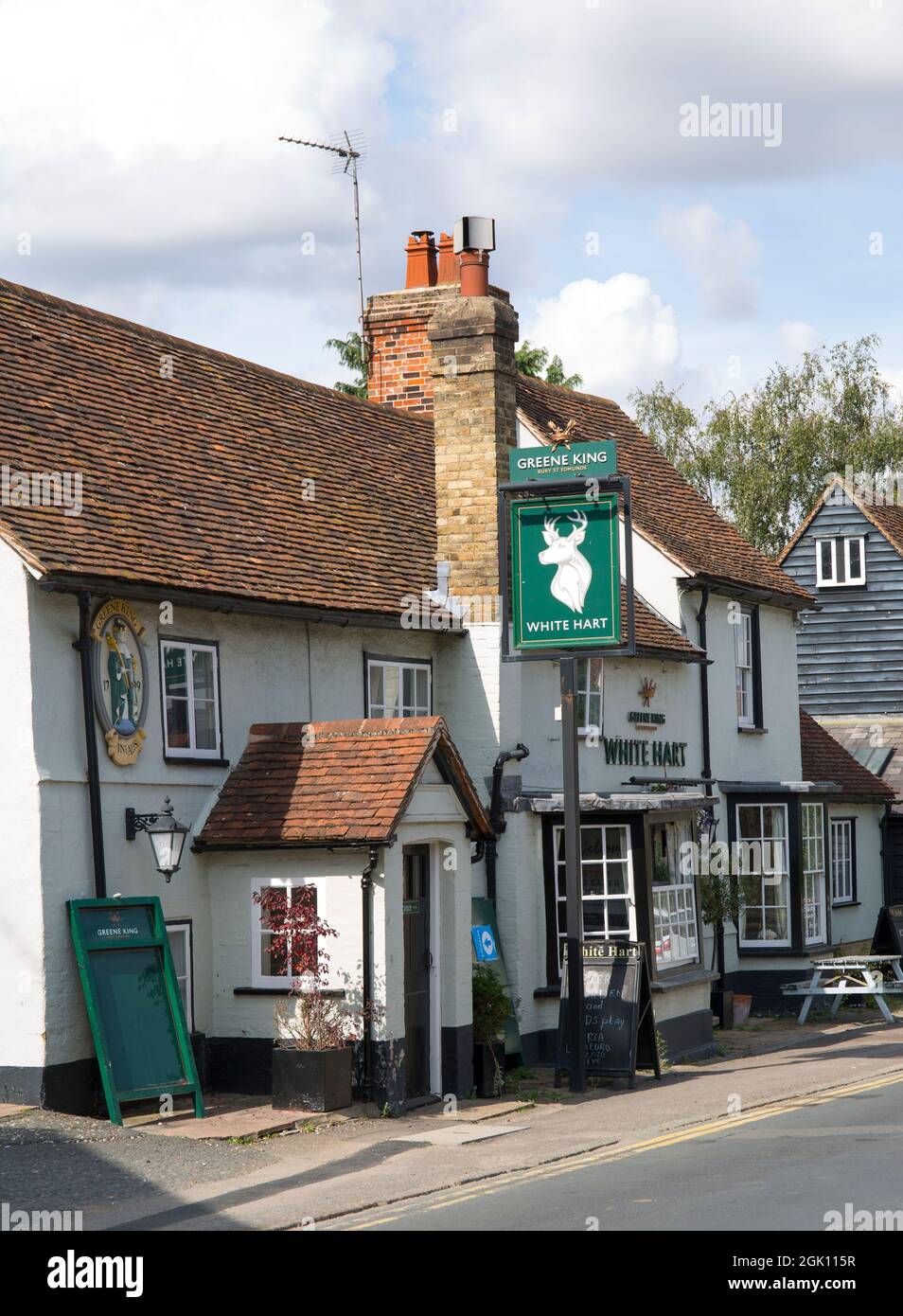 The White Hart Roydon Essex Stock Photo - Alamy