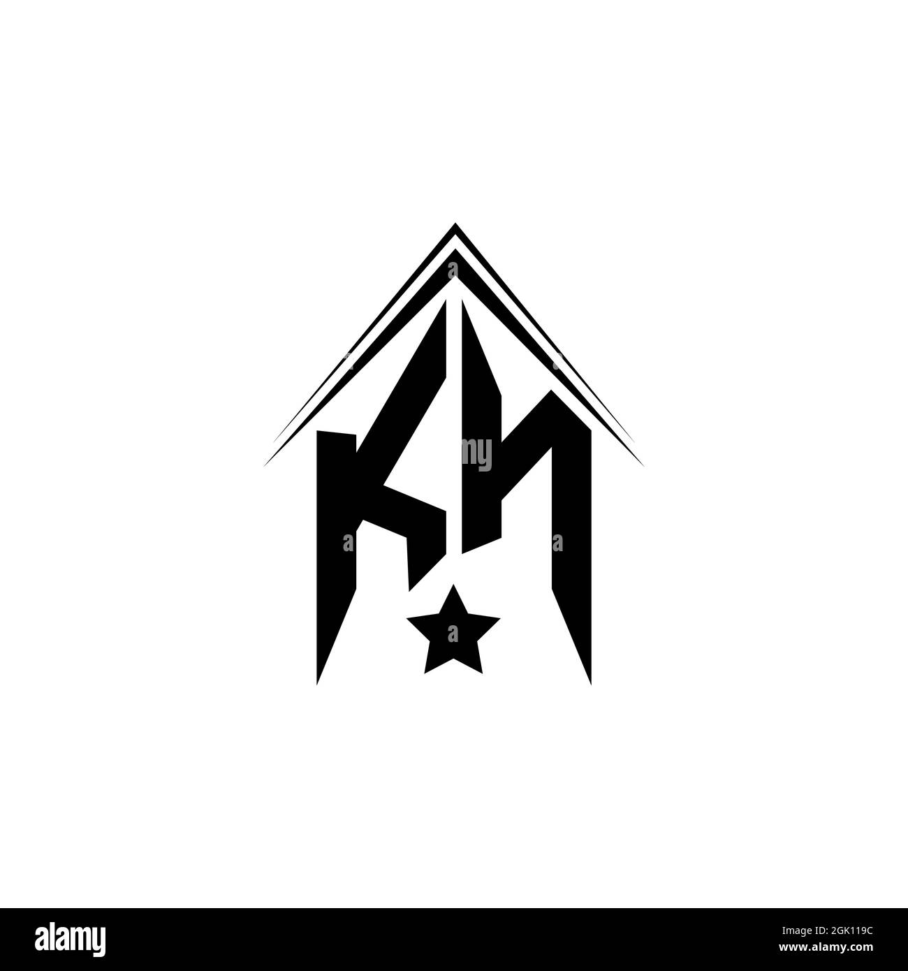 initial-kn-logo-design-with-shape-style-logo-business-branding-stock