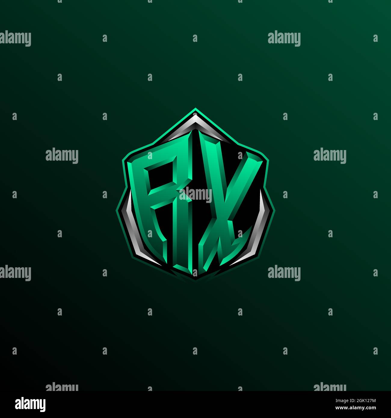 Initial RC logo design, Initial RC logo design with Circle style, Logo