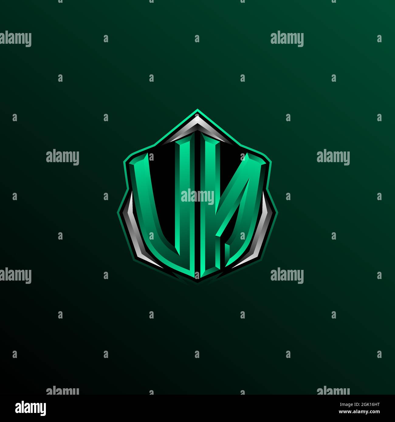 Letter vn logo hi-res stock photography and images - Alamy