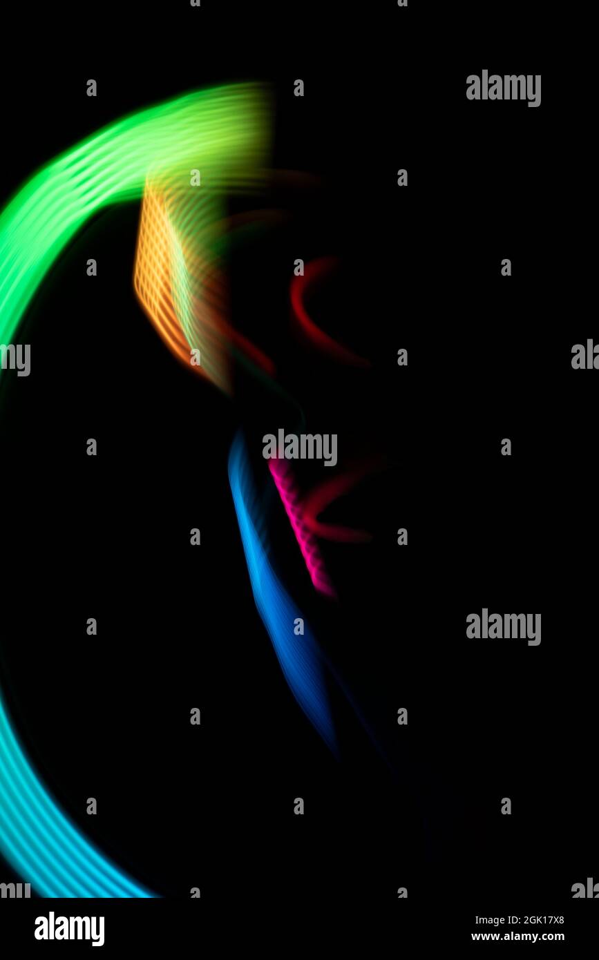 LED lighting design style,night lights, drawing with LED lights,Storm ...