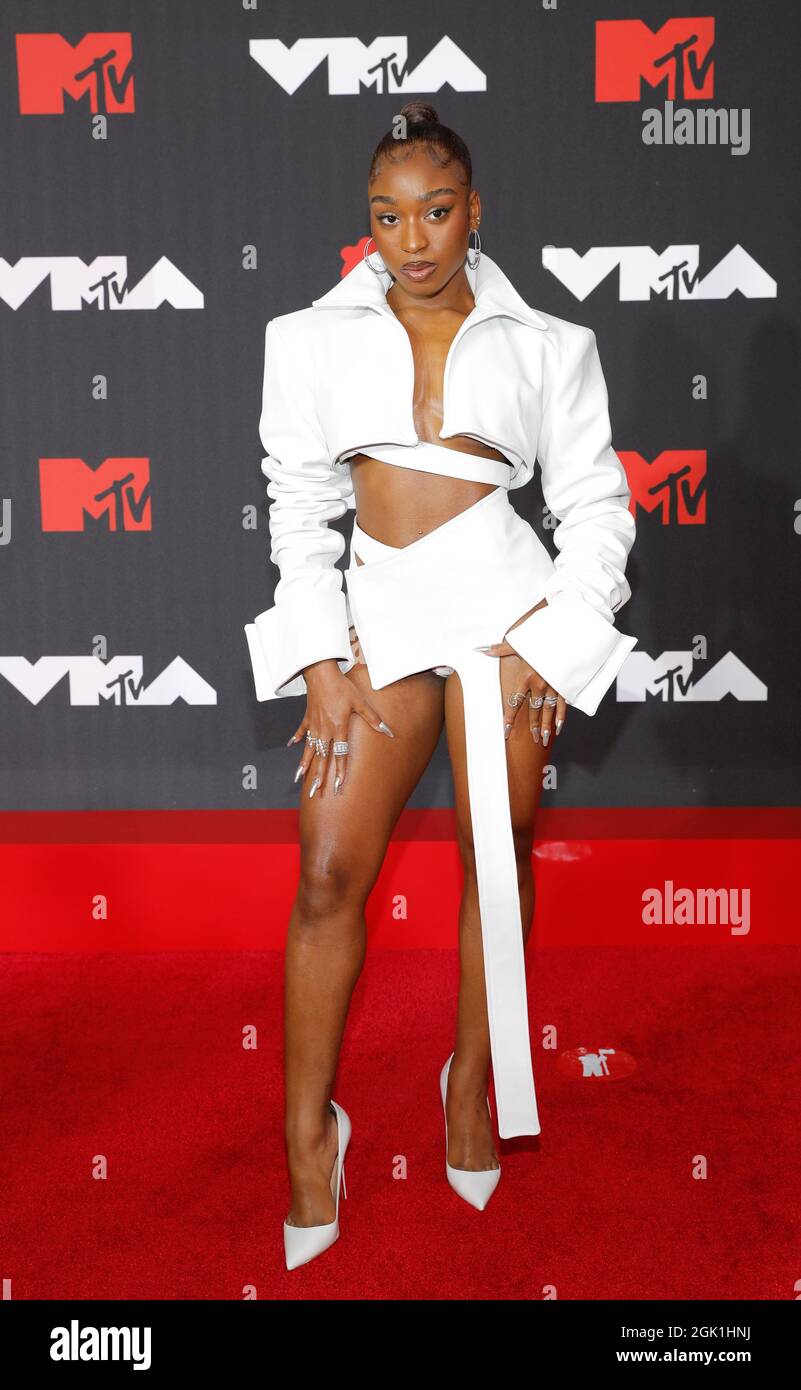 2021 MTV Video Music Awards - Arrivals - Barclays Center, Brooklyn, New York, U.S., September 12, 2021 - Normani. REUTERS/Andrew Kelly Stock Photo