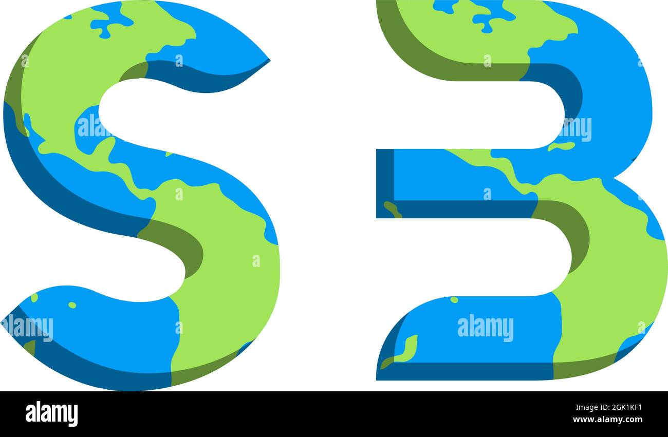 Initial SB logo design with World Map style, Logo business branding ...