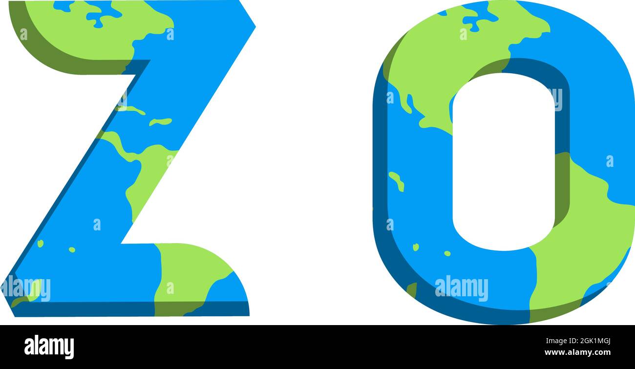 Initial ZO logo design with World Map style, Logo business branding Stock Vector Image & Art Alamy