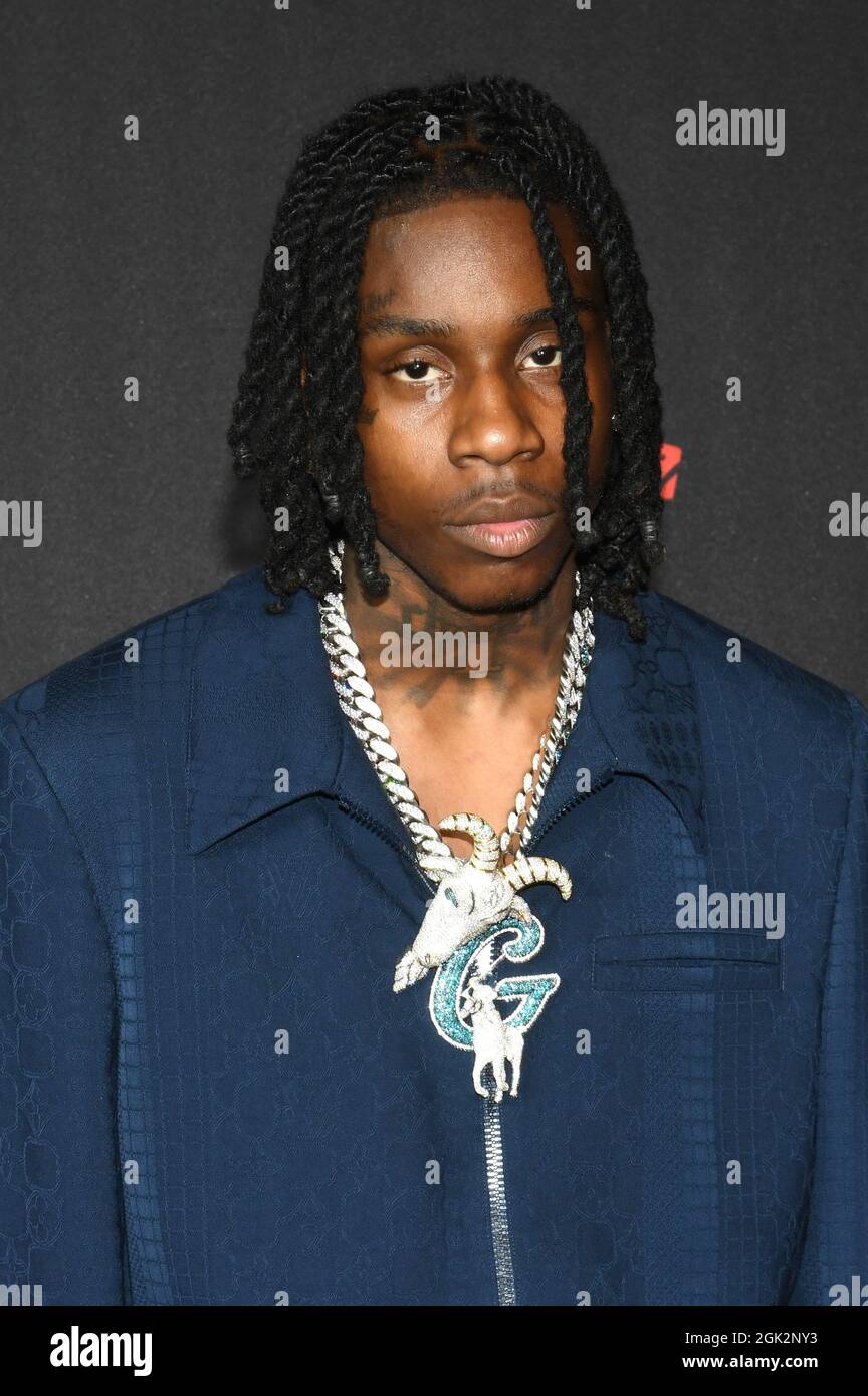 New York, NY, USA. 12th Sep, 2021. Polo G at the 2021 MTV Video Music ...