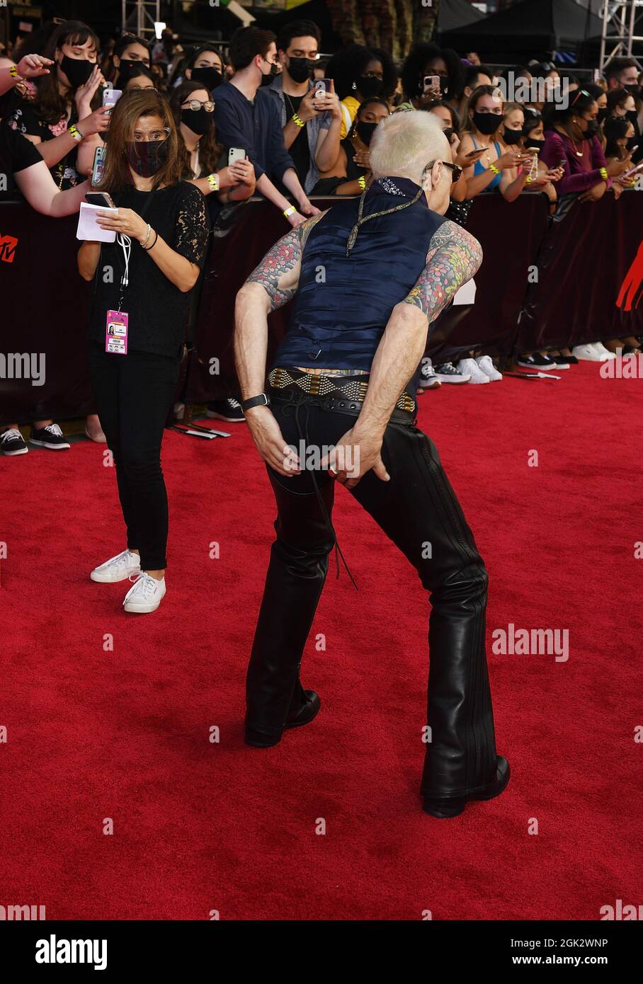David Lee Roth attends the 2021 MTV Video Music Awards at Barclays Center on September 12, 2021 in the Brooklyn borough of New York City. Photo: Jeremy Smith/imageSPACE Stock Photo