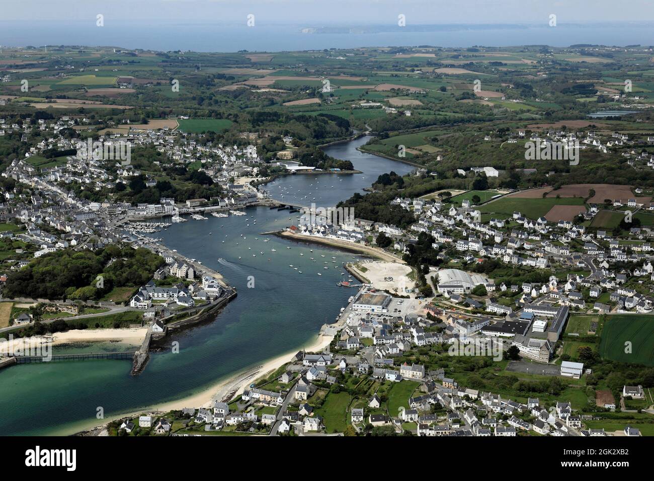 FRANCE FINISTERE (29) AUDIERNE Stock Photo