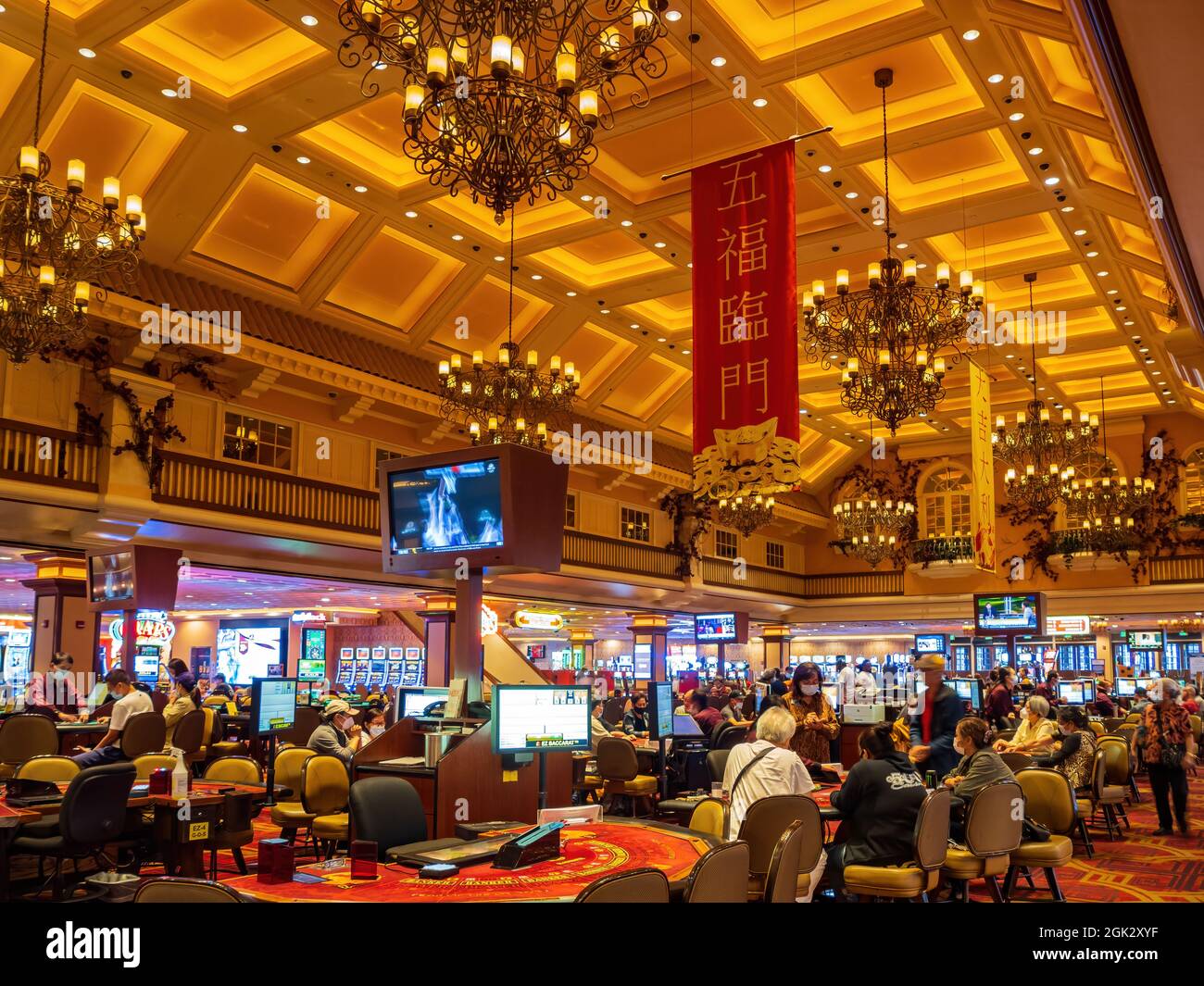 Las Vegas, JUL 14, 2021 - Interior view of the Gold Coast Hotel and Casino  Stock Photo - Alamy