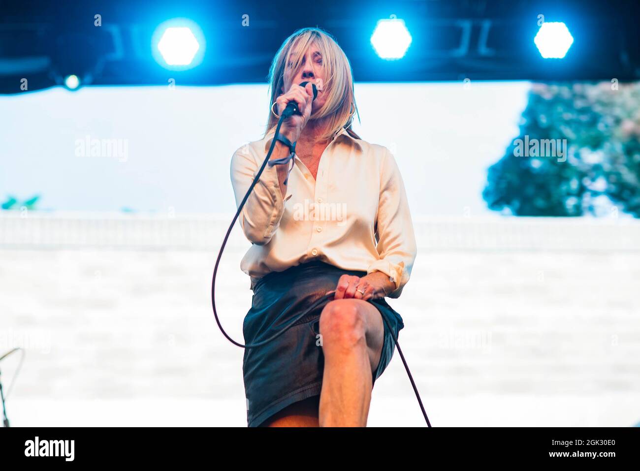 CHICAGO, IL SEPTEMBER 11h Kim Gordon, formerly of Sonic Youth, plays