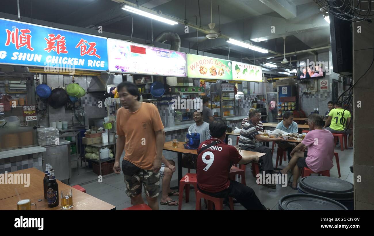 Some of the best Hawker Food in Geylang, Singapore Stock Photo Alamy