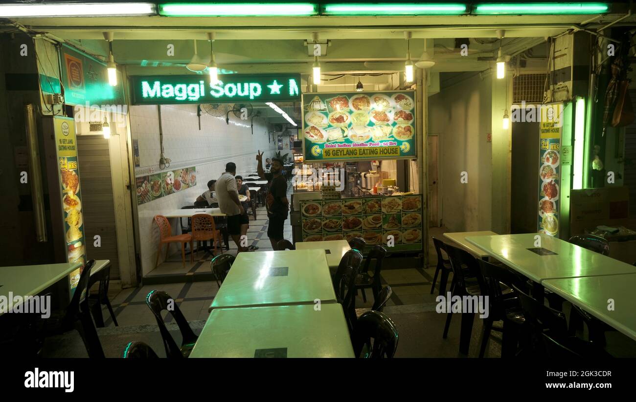 Some of the best Hawker Food in Geylang, Singapore Stock Photo Alamy