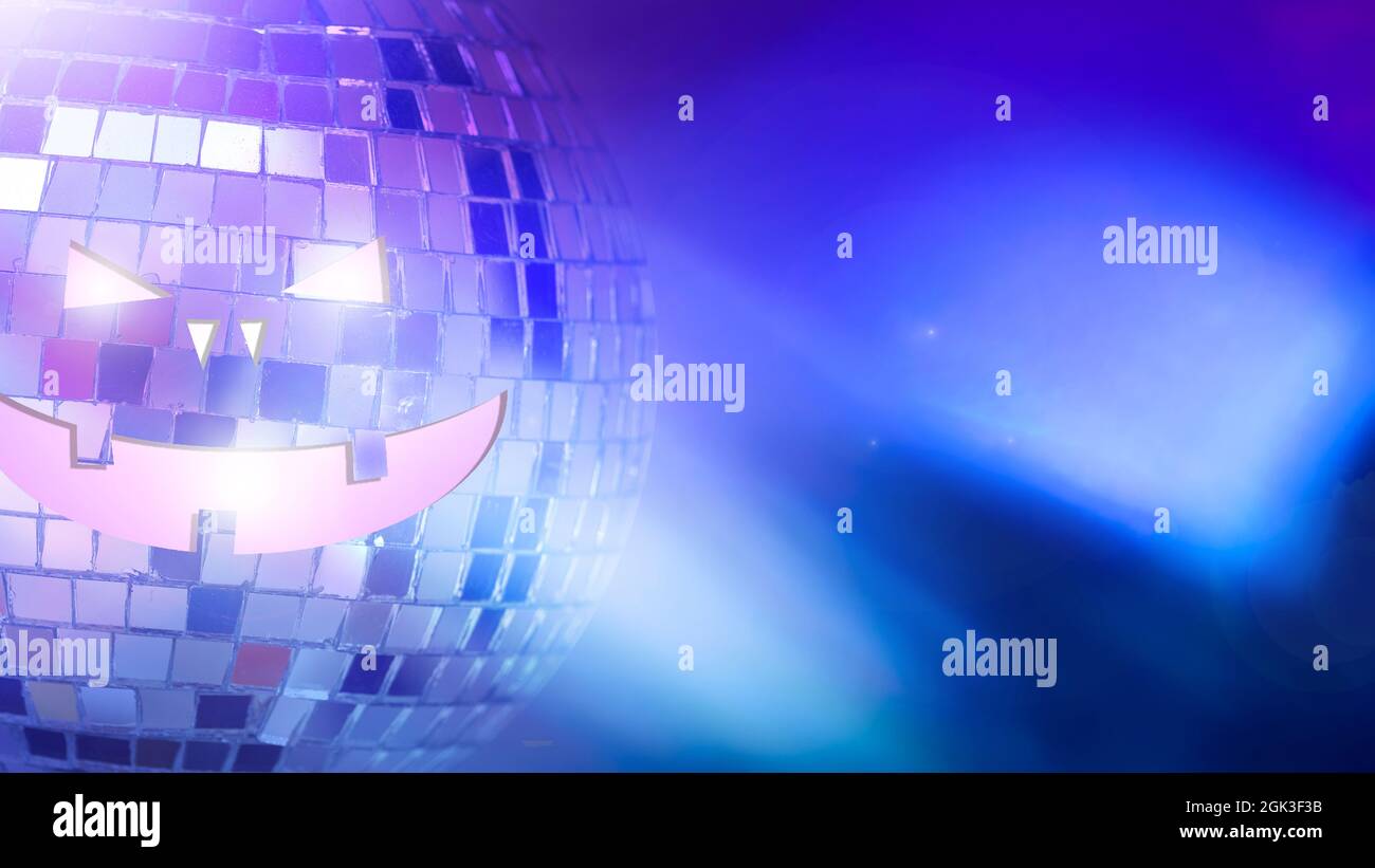 Party invitation poster with disco ball in spot lights vector illustration  Stock Vector Image & Art - Alamy