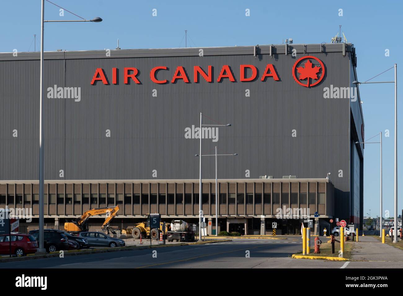 Montreal, QC, Canada September 4, 2021 Air Canada headquarters in