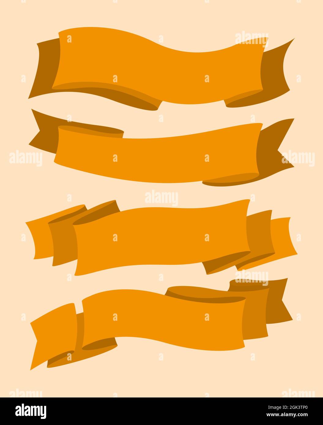 Ribbon set collection Stock Vector Image & Art Alamy