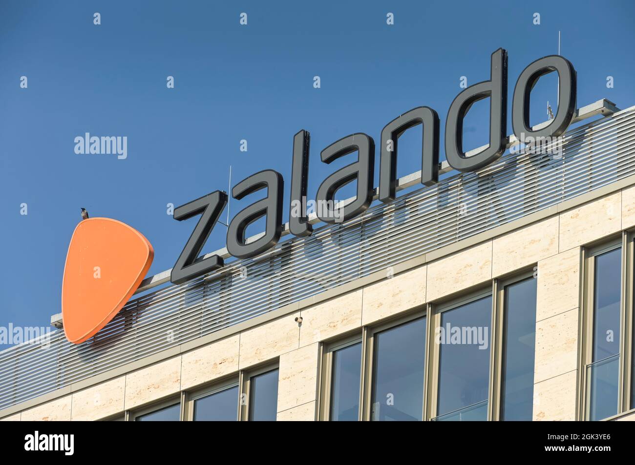 Zalando, Mühlenstraße, Friedrichshain, Berlin, Deutschland Stock Photo