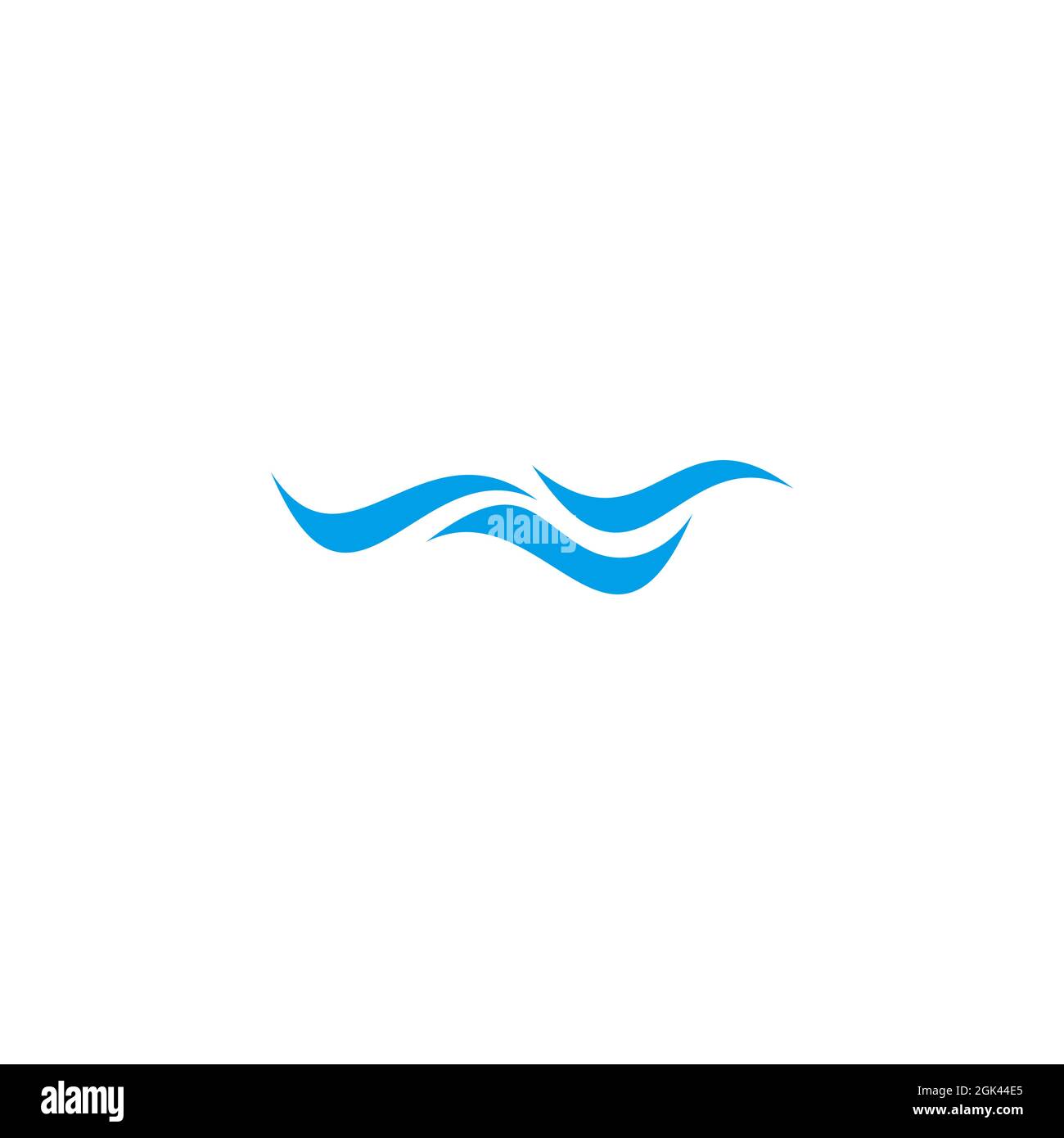 Wave icon logo design inspiration vector template Stock Vector Image ...