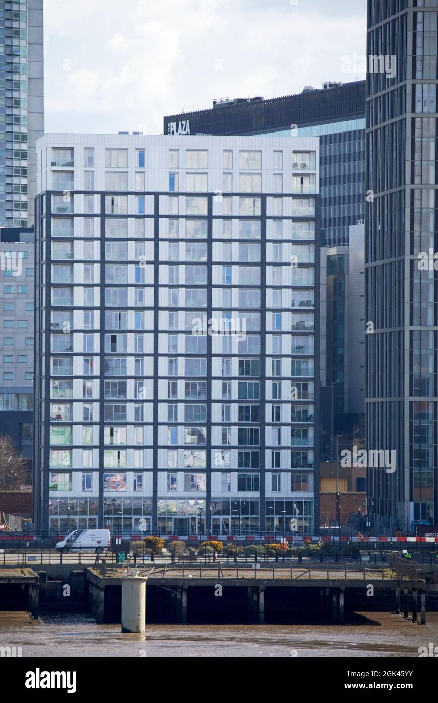 plaza 1821 princes dock residential paartment building liverpool