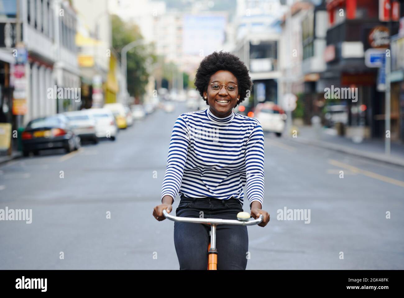 Why walk when you have wheels Stock Photo