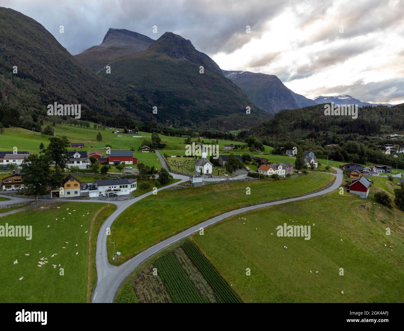 Loen, Norway, Europe Stock Photo