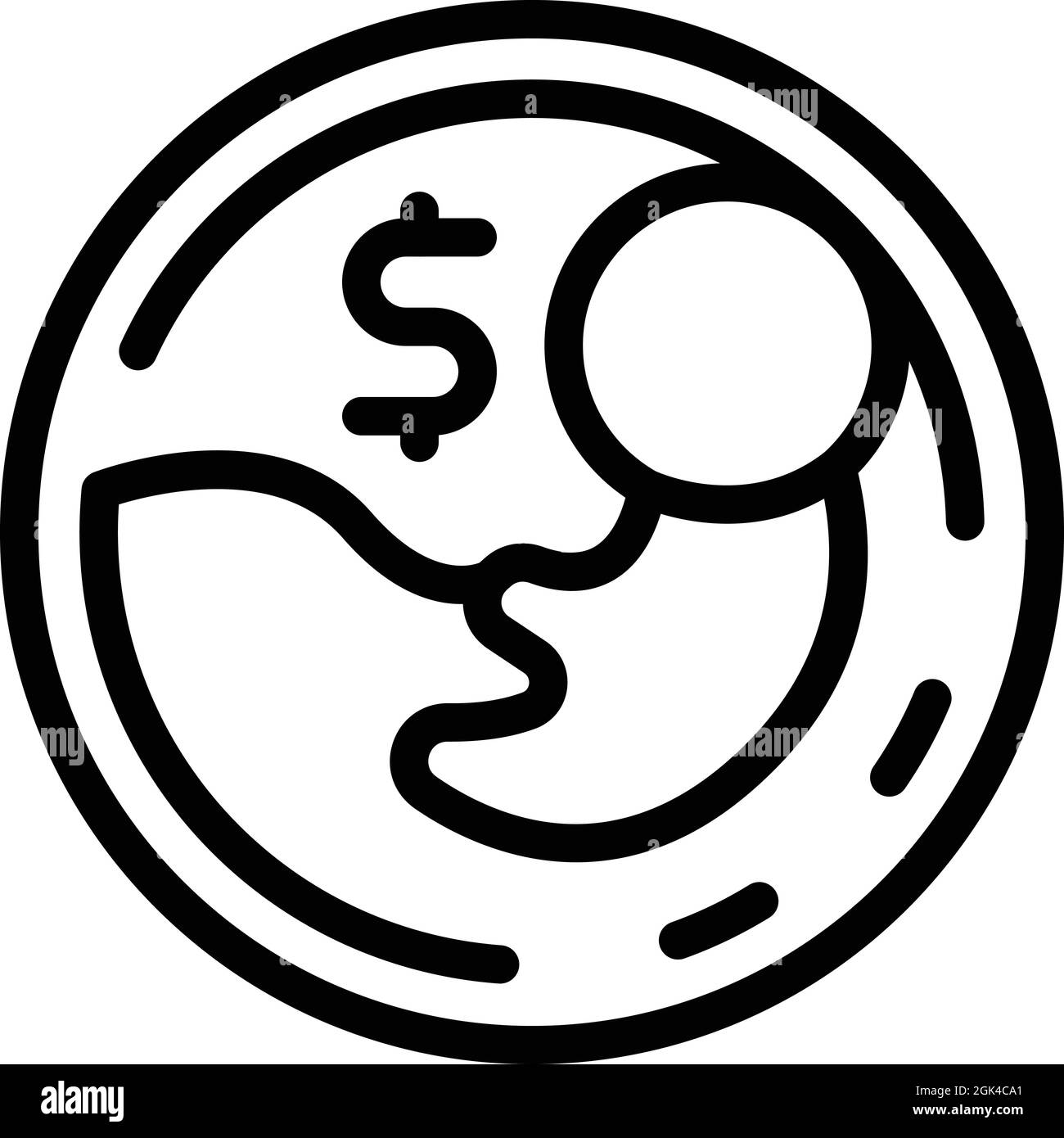 Interior baby icon outline vector. Mother mom. Child family Stock Vector