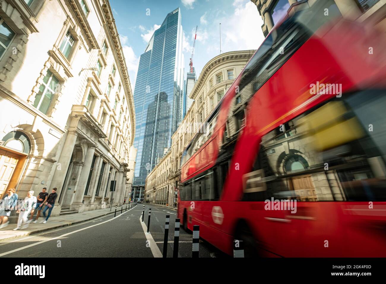 London- September 2021: City of London scene Stock Photo